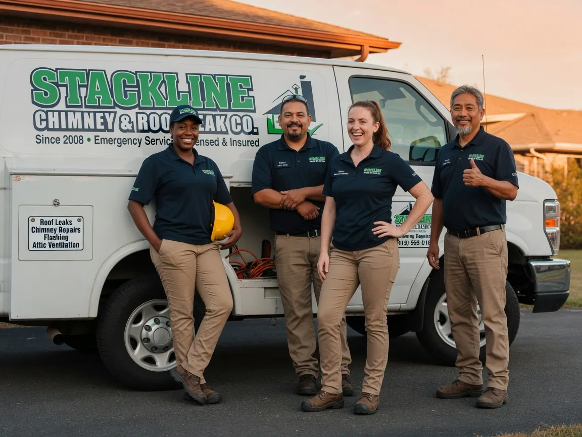Chimney flashing repair company in Blue Ridge, VA